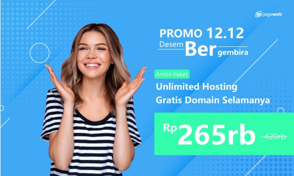 Promo Hosting Unlimited Upto 40% | 12.12 Sale