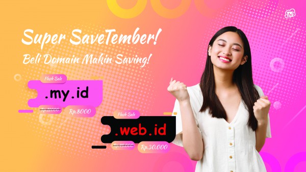 Promo Domain SaveTember Makin Saving