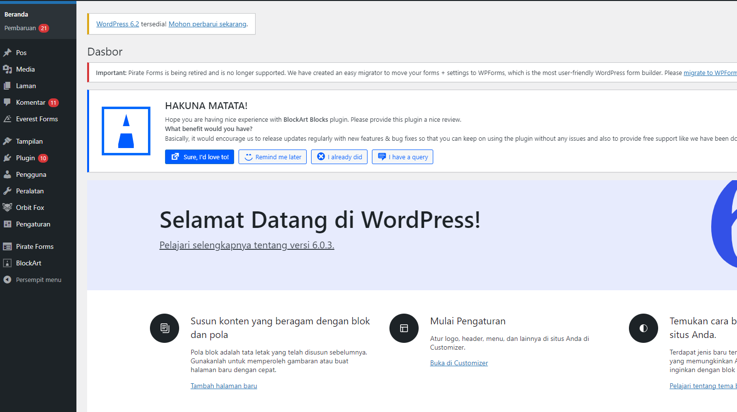 login wordpress