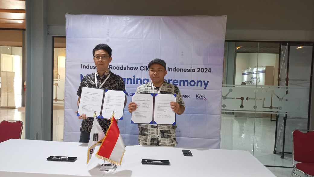 Jagoweb melakukan MOU dengan LPTech.Co.Ltd., perusahaan internasional asal Korea Selatan