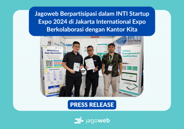 Jagoweb Berpartisipasi dalam INTI Startup Expo 2024