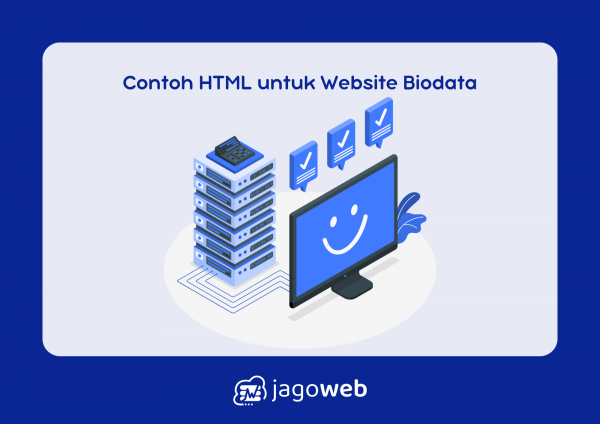 Contoh Coding HTML Website Biodata - Template dan Desain Terbaik