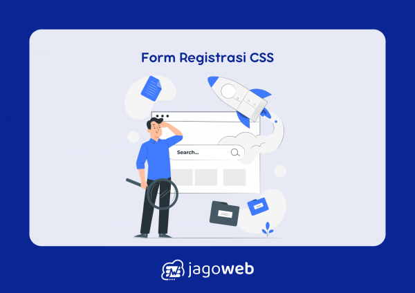 Form Registrasi CSS Modern dan Menarik, Mudah Dibuat untuk Website Kamu